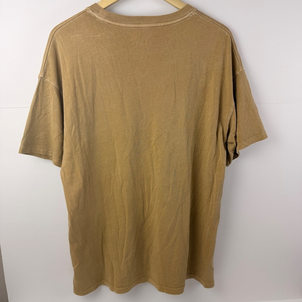 American Eagle Sublime Tee XS Tan Graphic Band Shirt Grunge Oversized - Picture 7 of 8